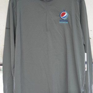 NWT Marmot Pepsi North Division Harrier Quarter Zip Pullover Size L